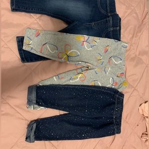 Carters legging/ jegging set
